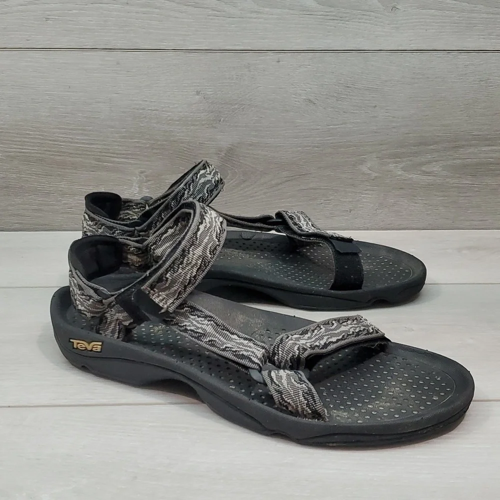 Teva Mens 6502 Outdoor Hiking Hook&loop Sandals shoes sz 10